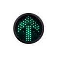 200mm 8 polegada semáforo rojo y âmbar y verde 3 cores seta LED direção semáforo led seta indicador luminoso